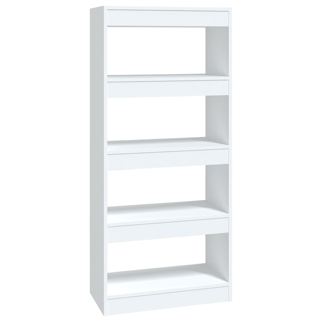 Bibliothèque/Cloison Blanc 60x30x135 cm Bois d'ingénierie - XIOS