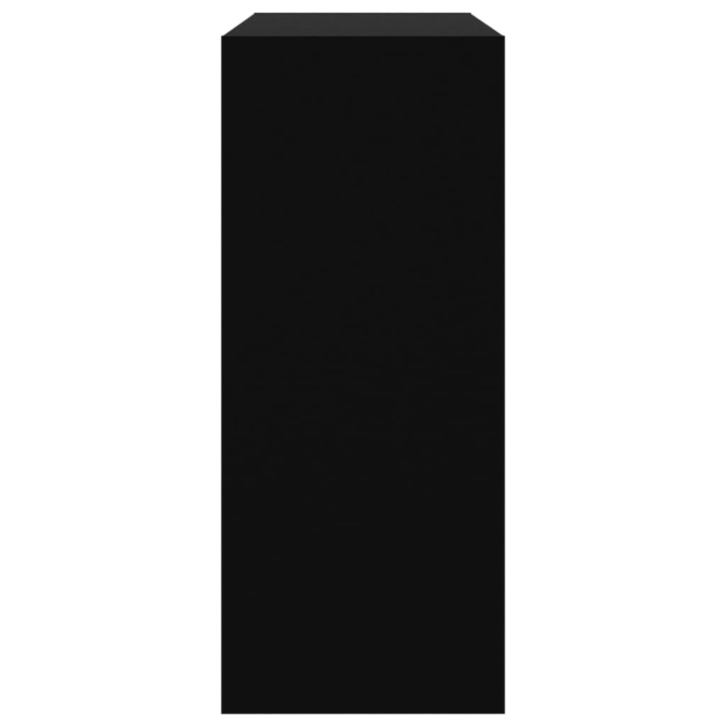 Bibliothèque/Séparateur de pièce Noir 80x30x72 cm - XIOS