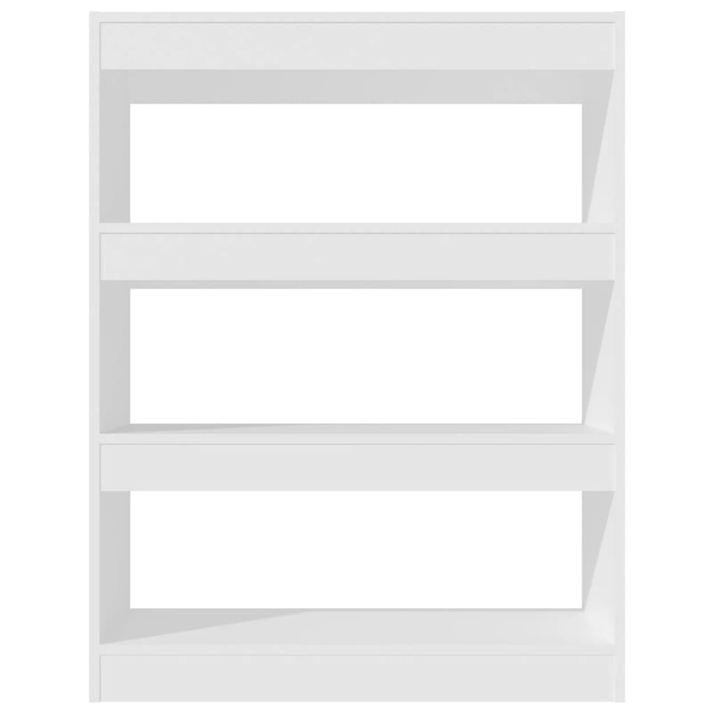 Bibliothèque/Cloison Blanc 80x30x103 cm Bois d'ingénierie - XIOS