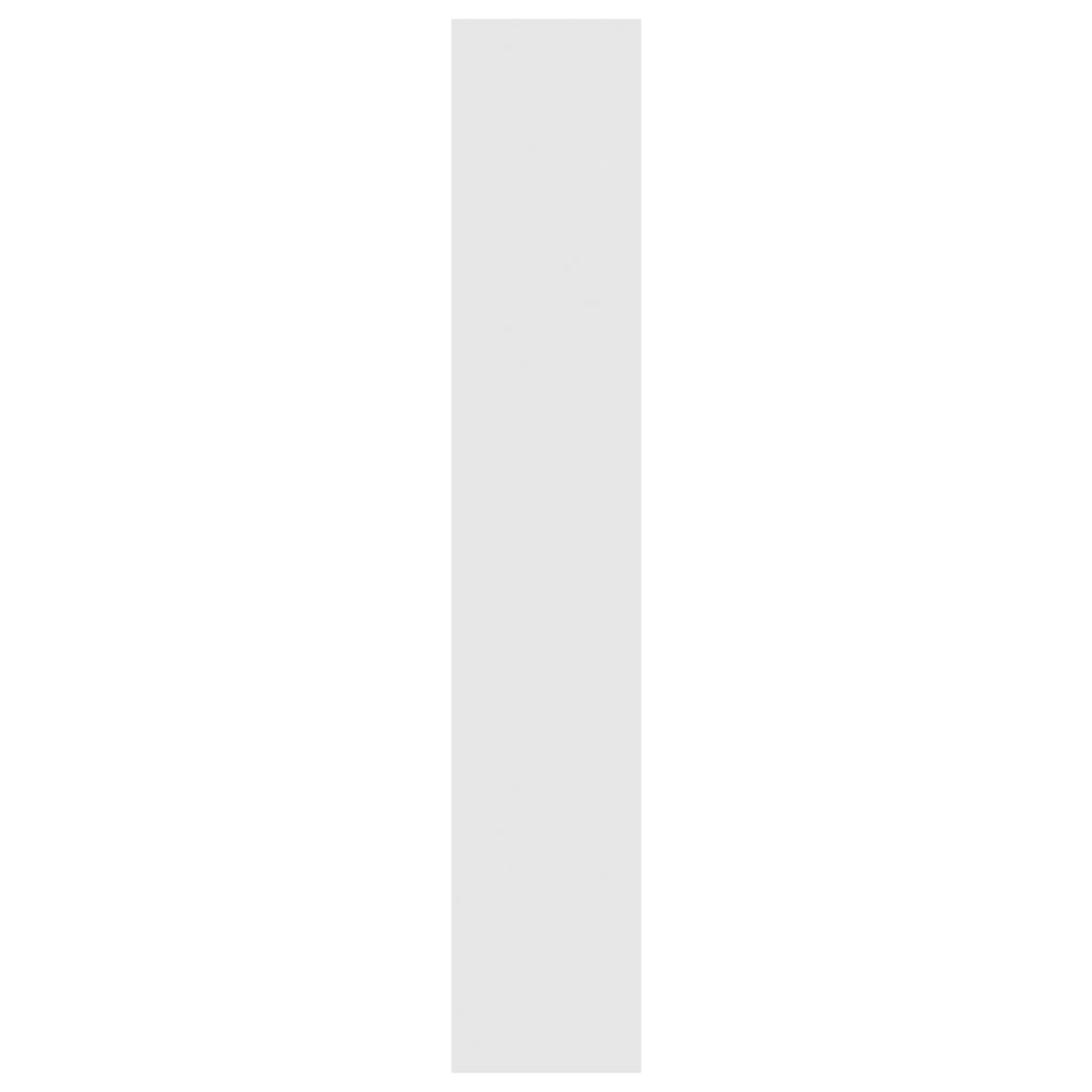 Bibliothèque/Séparateur de pièce Blanc bois d'ingénierie - XIOS
