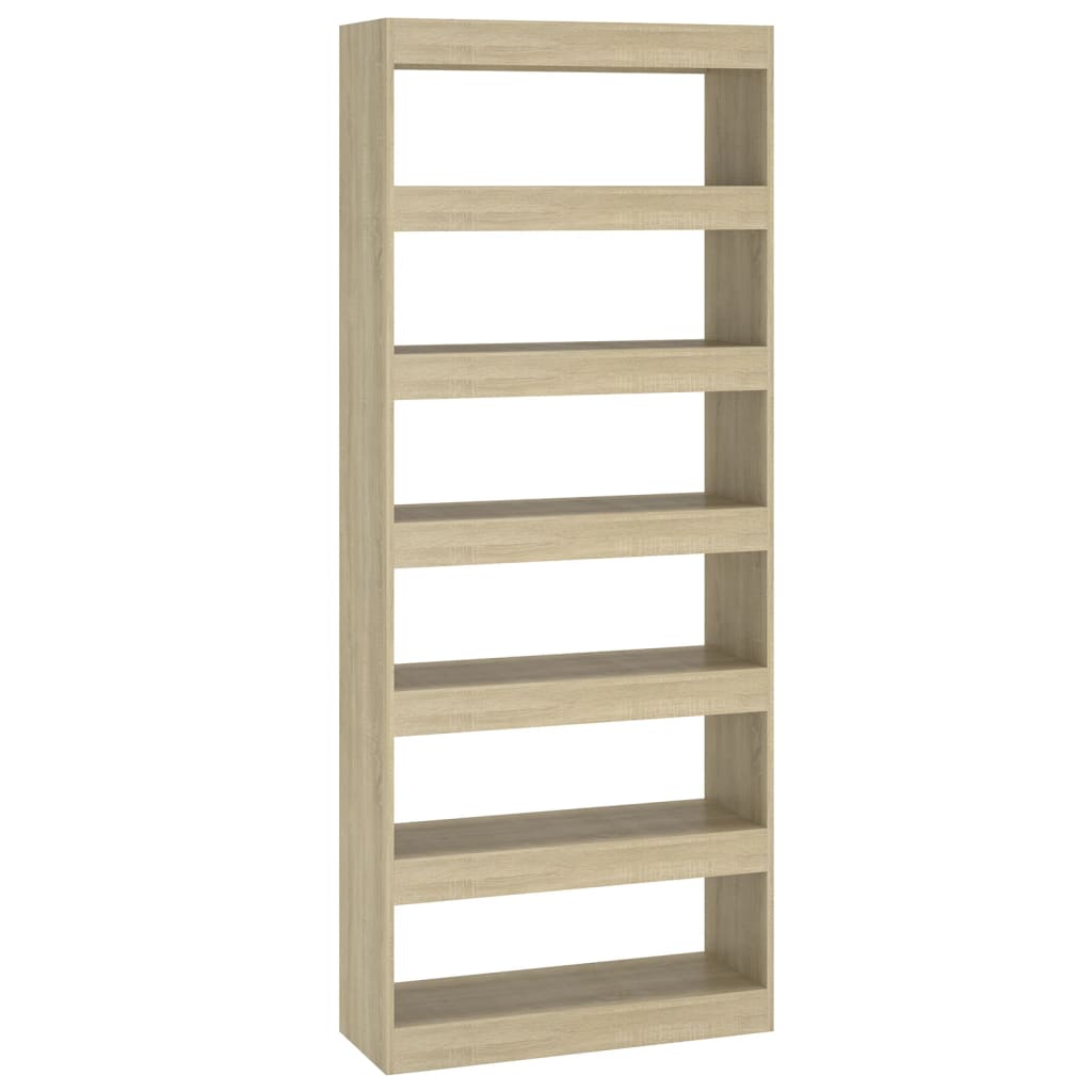 Bibliothèque/Séparateur de pièce Chêne sonoma Bois d'ingénierie - XIOS
