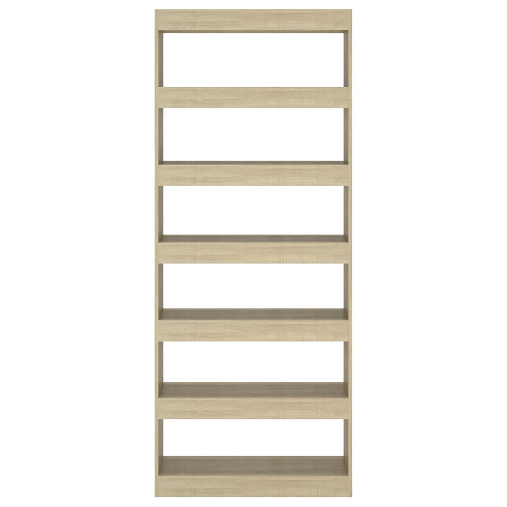 Bibliothèque/Séparateur de pièce Chêne sonoma Bois d'ingénierie - XIOS