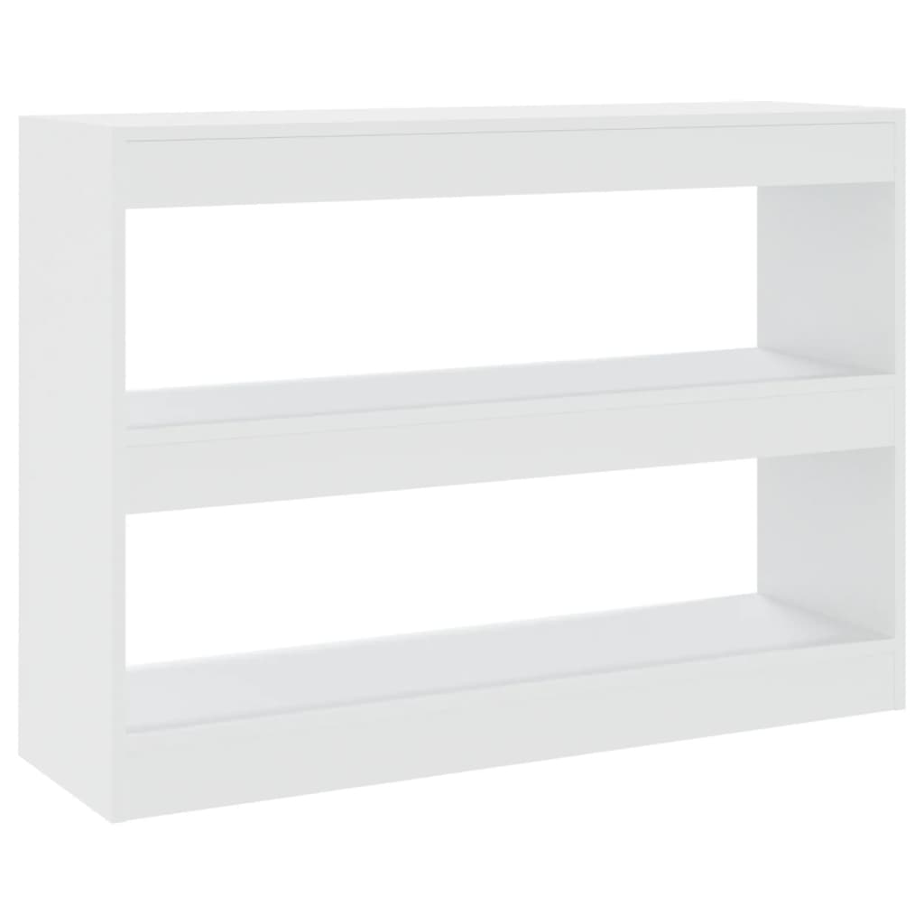 Bibliothèque/Séparateur de pièce Blanc 100x30x72 cm - XIOS