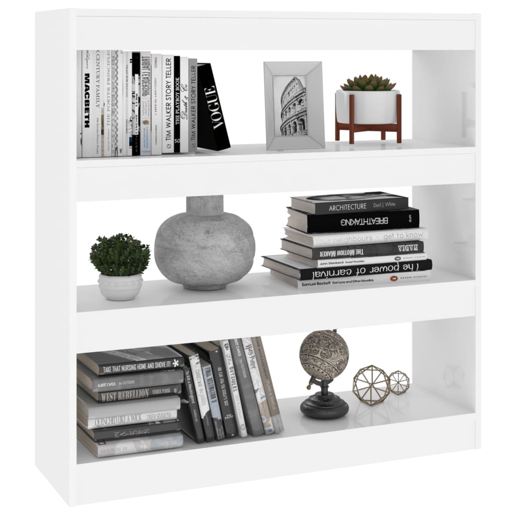 Bibliothèque/Séparateur de pièce Blanc 100x30x103 cm - XIOS
