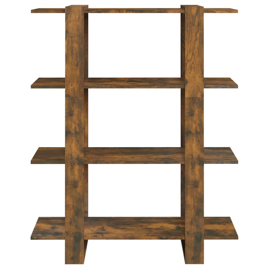 Bibliothèque/Séparateur de pièce Chêne fumé 100x30x123,5 cm - XIOS