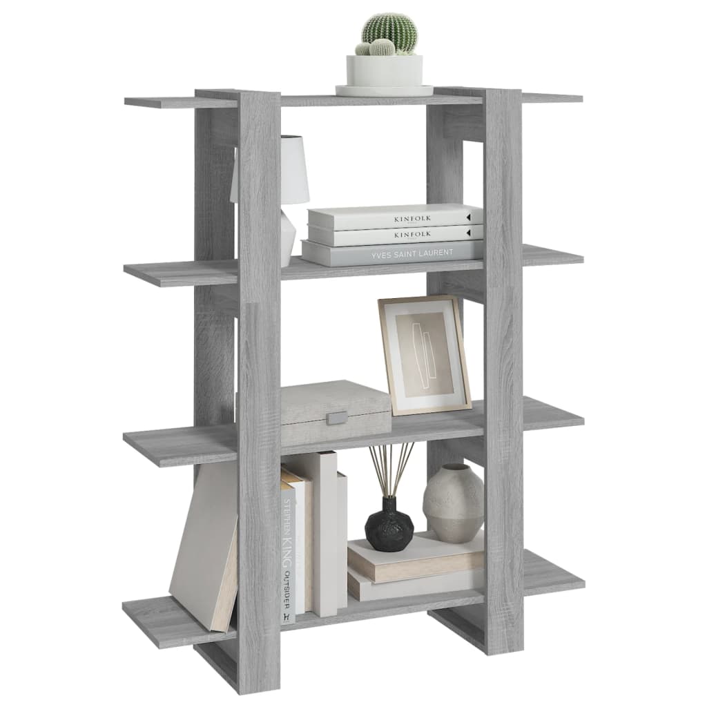 Bibliothèque/Séparateur de pièce Sonoma gris 100x30x123,5 cm - XIOS