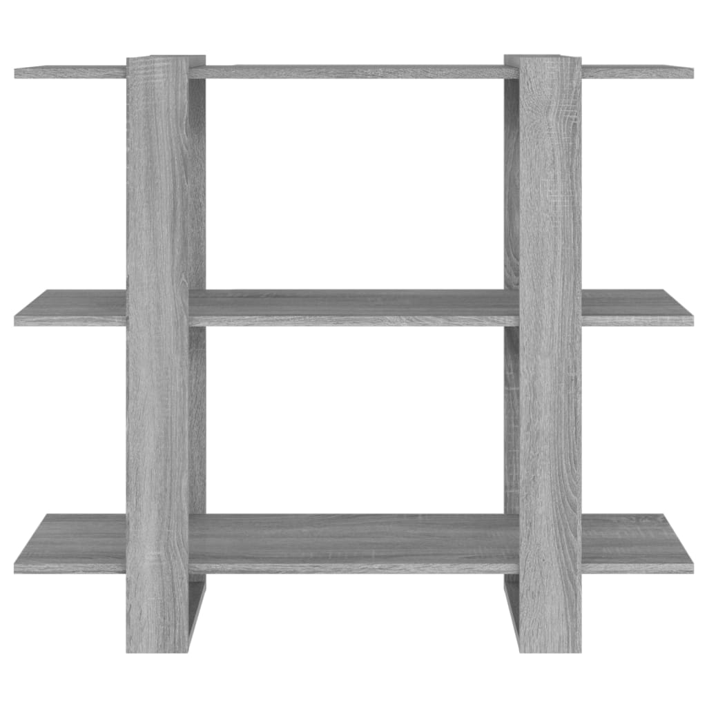 Bibliothèque/Séparateur de pièce Sonoma gris 100x30x87 cm - XIOS