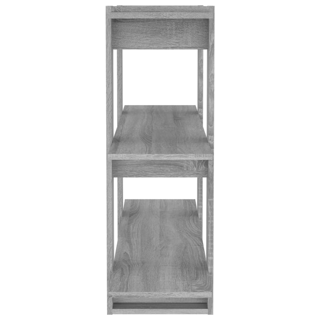 Bibliothèque/Séparateur de pièce Sonoma gris 100x30x87 cm - XIOS