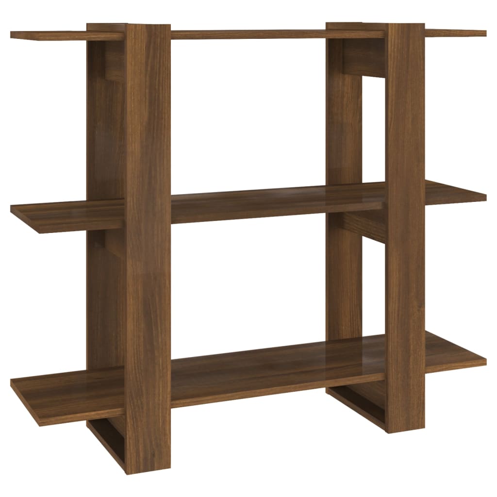 Bibliothèque/Séparateur de pièce Chêne marron 100x30x87 cm - XIOS
