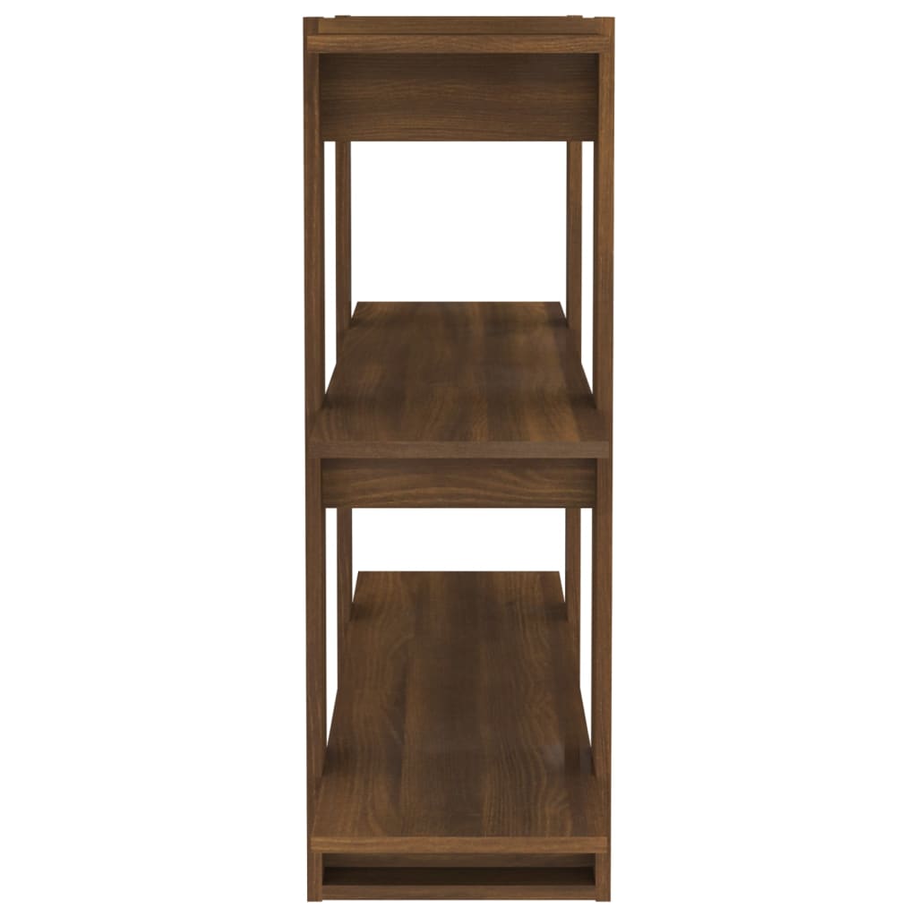 Bibliothèque/Séparateur de pièce Chêne marron 100x30x87 cm - XIOS