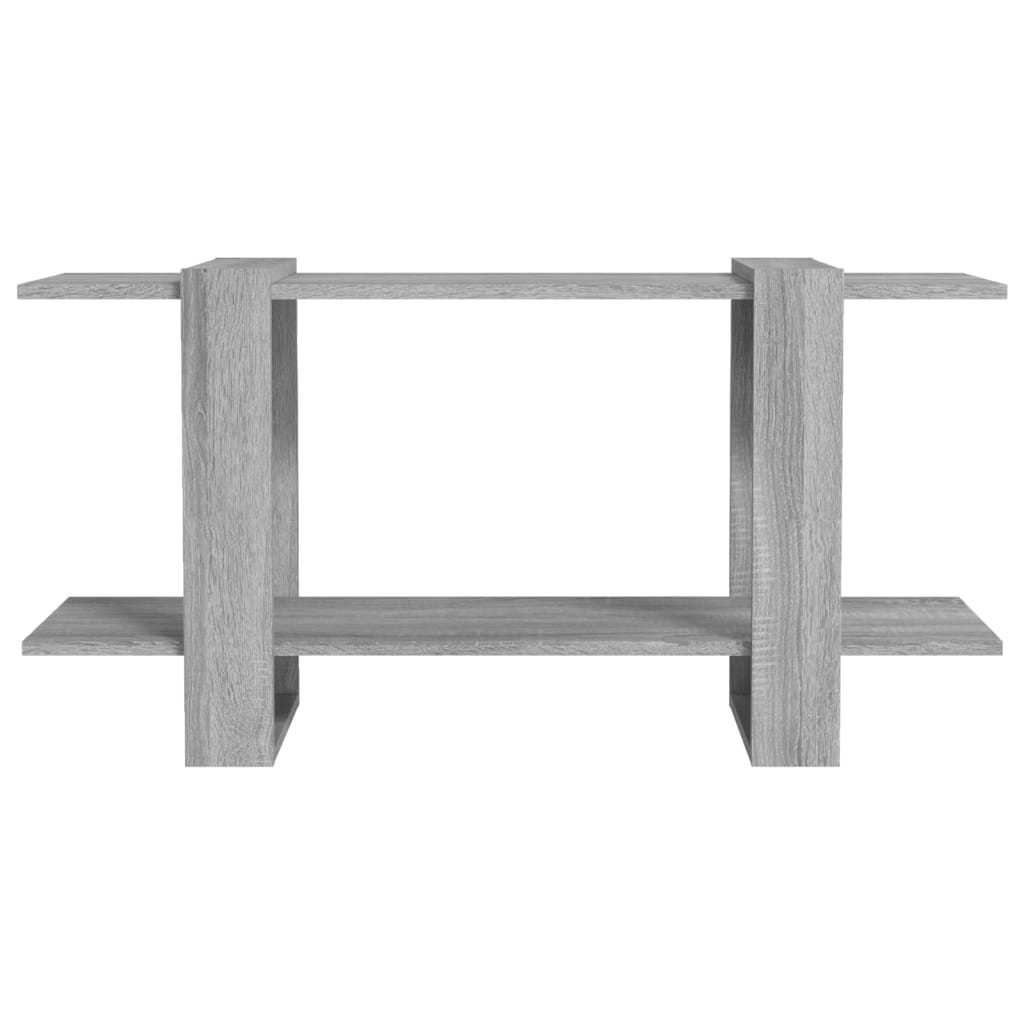 Bibliothèque Sonoma gris 100x30x51 cm Bois d'ingénierie - XIOS