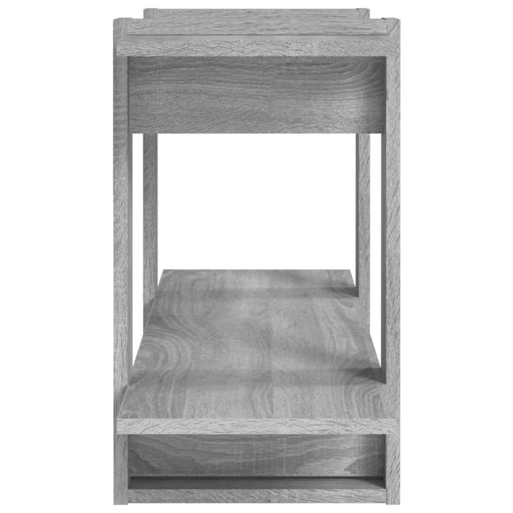 Bibliothèque Sonoma gris 100x30x51 cm Bois d'ingénierie - XIOS