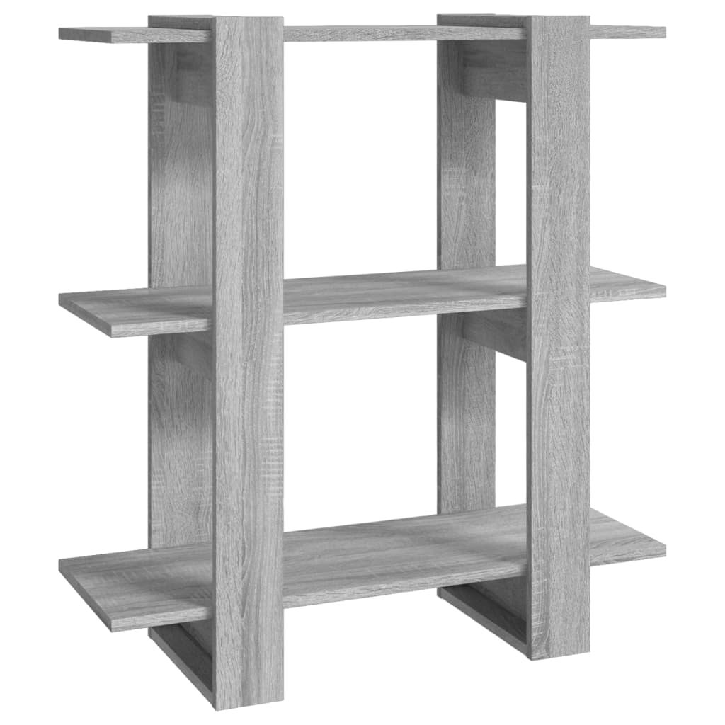 Bibliothèque/Séparateur de pièce sonoma gris 80x30x87 cm - XIOS