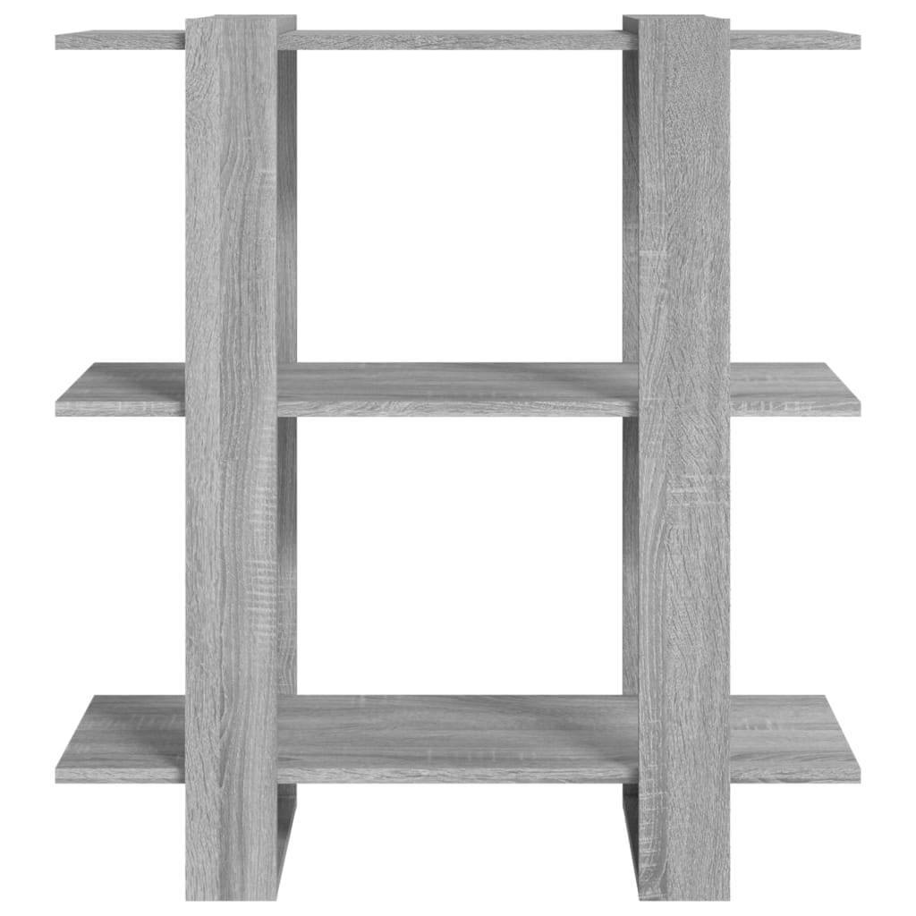 Bibliothèque/Séparateur de pièce sonoma gris 80x30x87 cm - XIOS