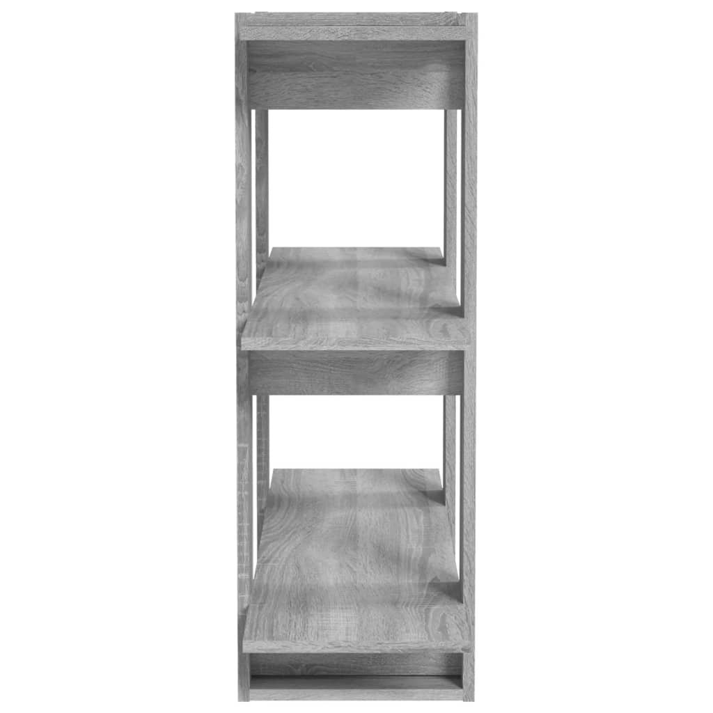 Bibliothèque/Séparateur de pièce sonoma gris 80x30x87 cm - XIOS