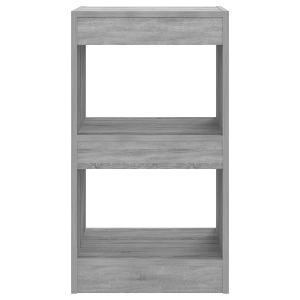 Bibliothèque/Séparateur de pièce Sonoma gris 40x30x72 cm - XIOS