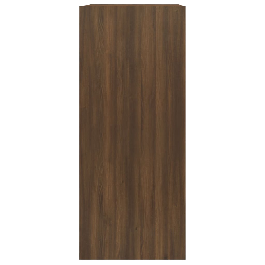 Bibliothèque/Séparateur de pièce Chêne Marron 40x30x72 cm - XIOS