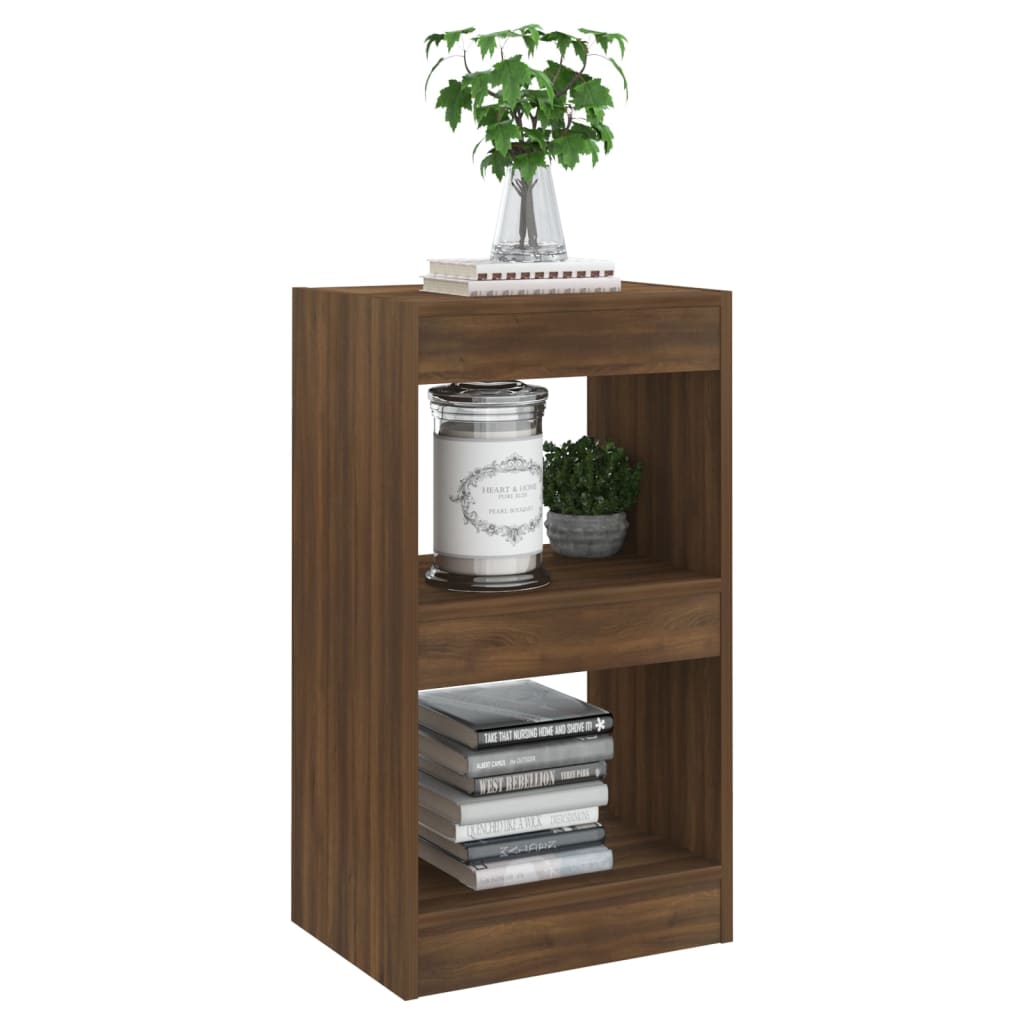 Bibliothèque/Séparateur de pièce Chêne Marron 40x30x72 cm - XIOS