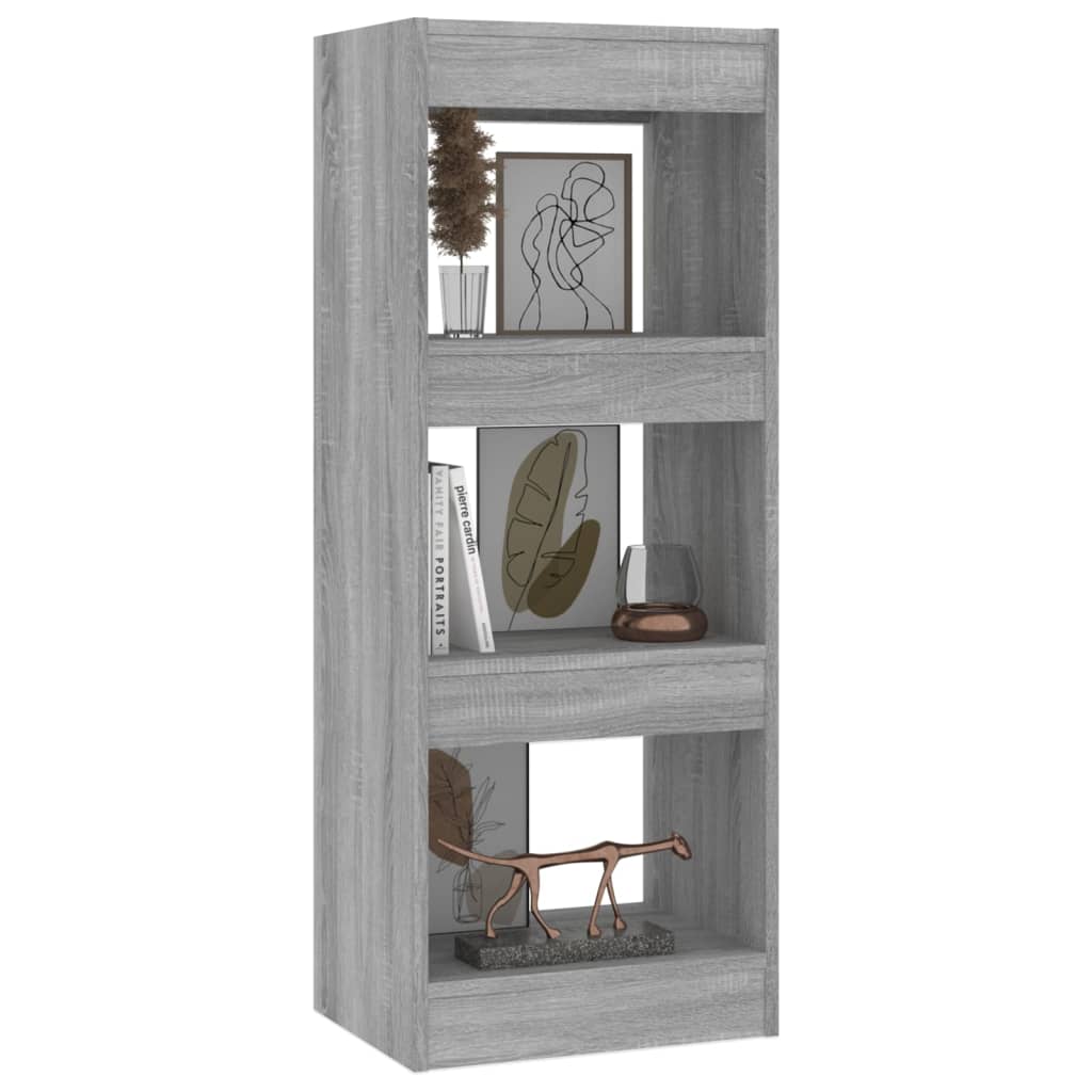 Bibliothèque/Séparateur de pièce Sonoma gris Bois d'ingénierie - XIOS