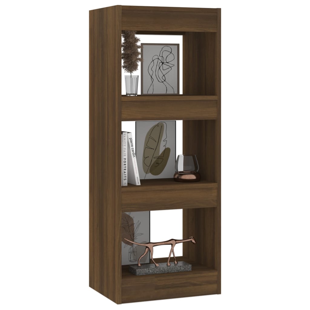 Bibliothèque/Séparateur de pièce Chêne marron Bois d'ingénierie - XIOS