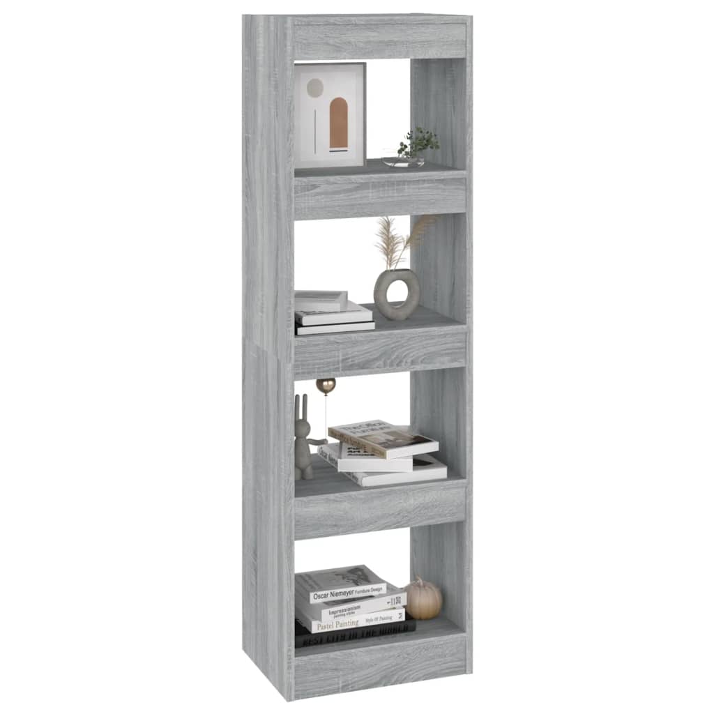 Bibliothèque/Séparateur de pièce Sonoma gris 40x30x135 cm - XIOS
