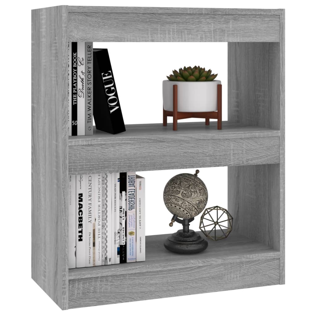 Bibliothèque/Séparateur de pièce Sonoma gris 60x30x72 cm - XIOS