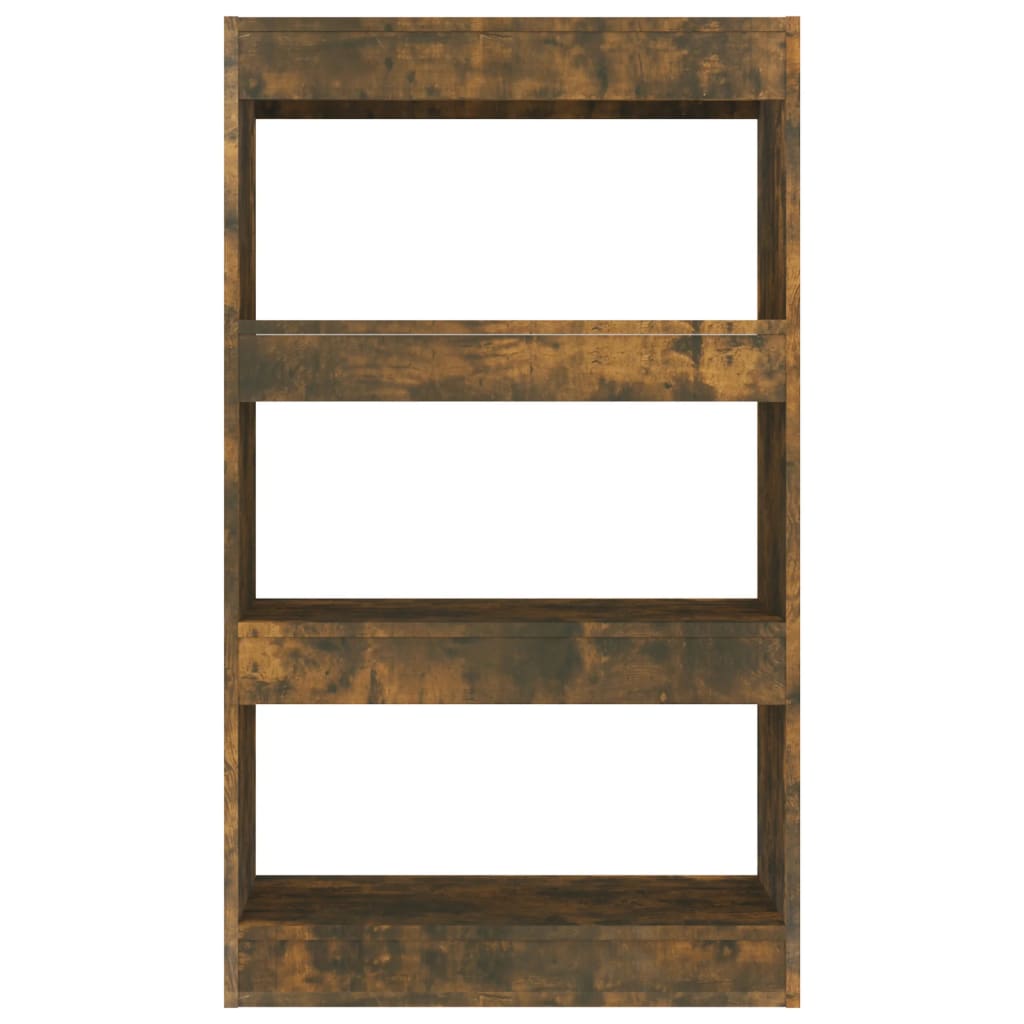 Bibliothèque/Séparateur de pièce Chêne fumé Bois d'ingénierie - XIOS