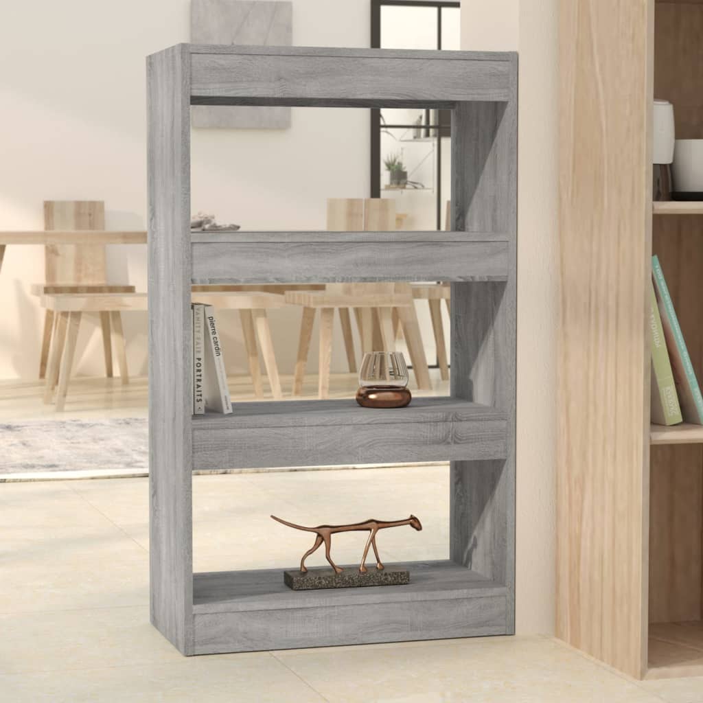 Bibliothèque/Séparateur de pièce Sonoma gris Bois d'ingénierie - XIOS