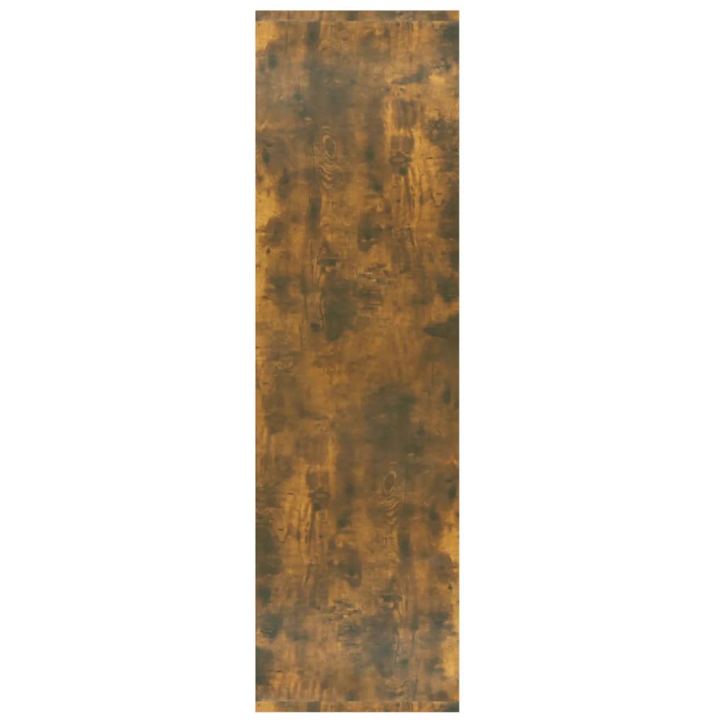 Bibliothèque/Séparateur de pièce chêne fumé bois d'ingénierie - XIOS
