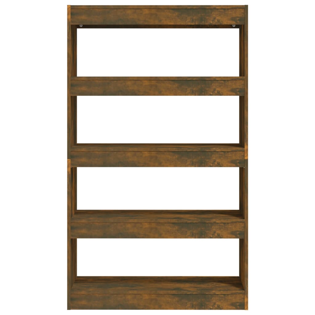 Bibliothèque/Séparateur de pièce Chêne fumé Bois d'ingénierie - XIOS