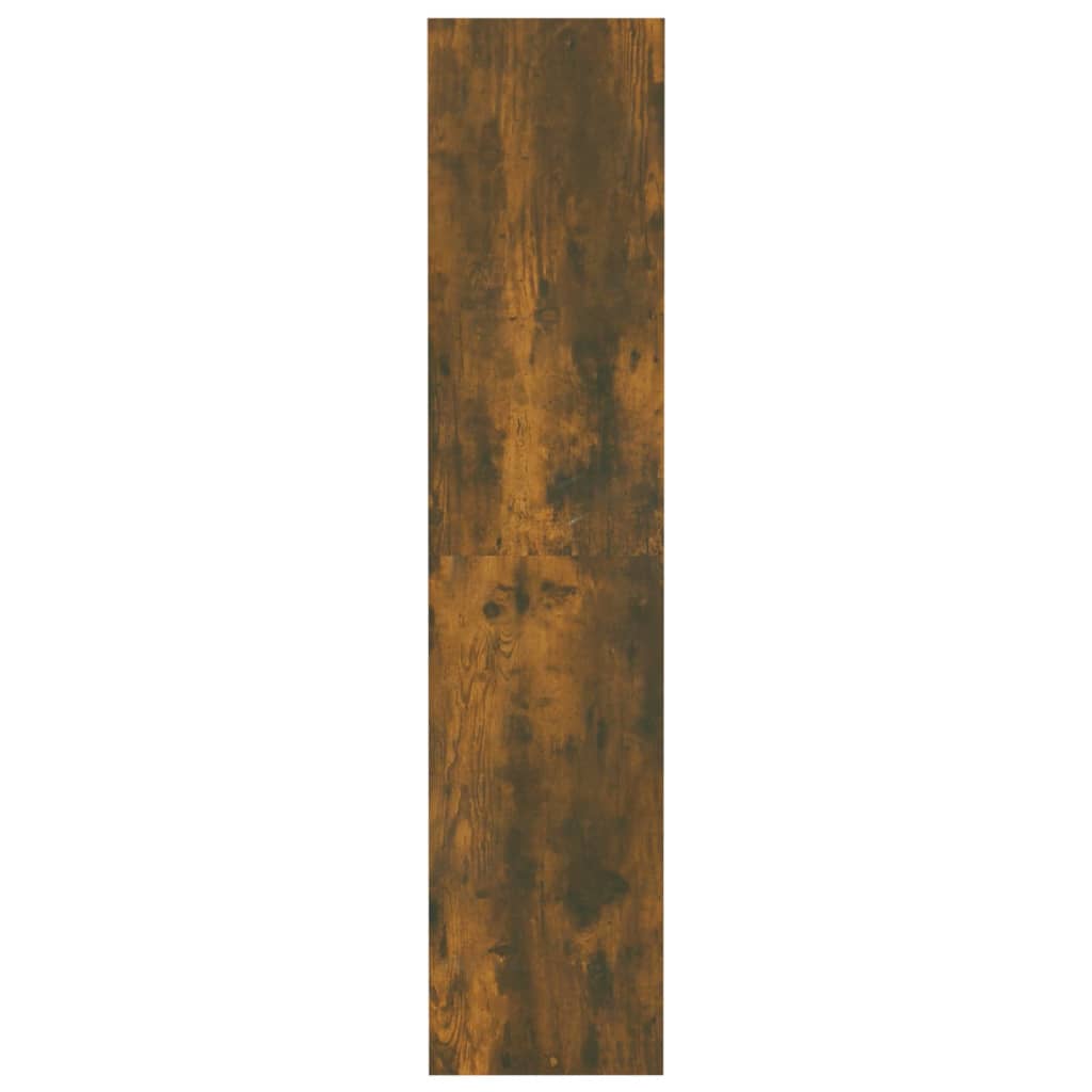 Bibliothèque/Séparateur de pièce Chêne fumé Bois d'ingénierie - XIOS