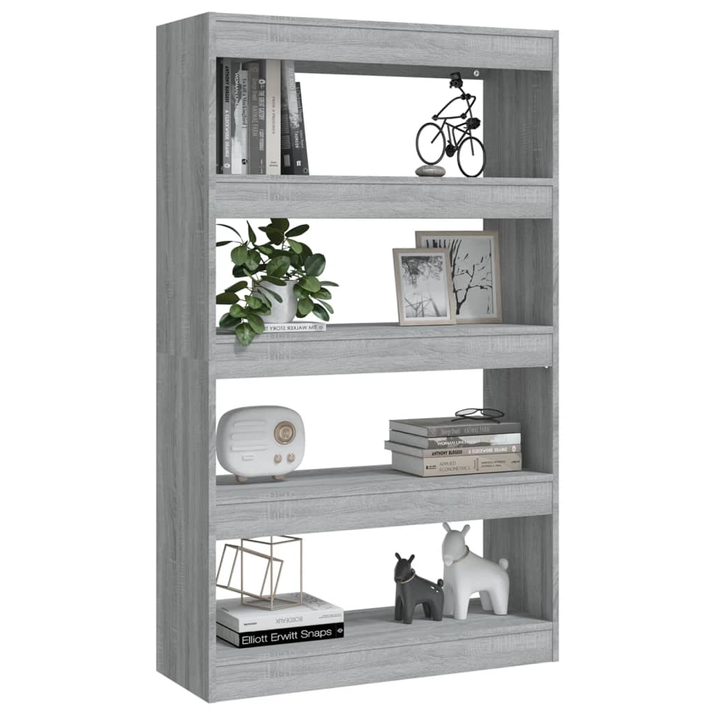 Bibliothèque/Séparateur de pièce Sonoma gris Bois d'ingénierie - XIOS