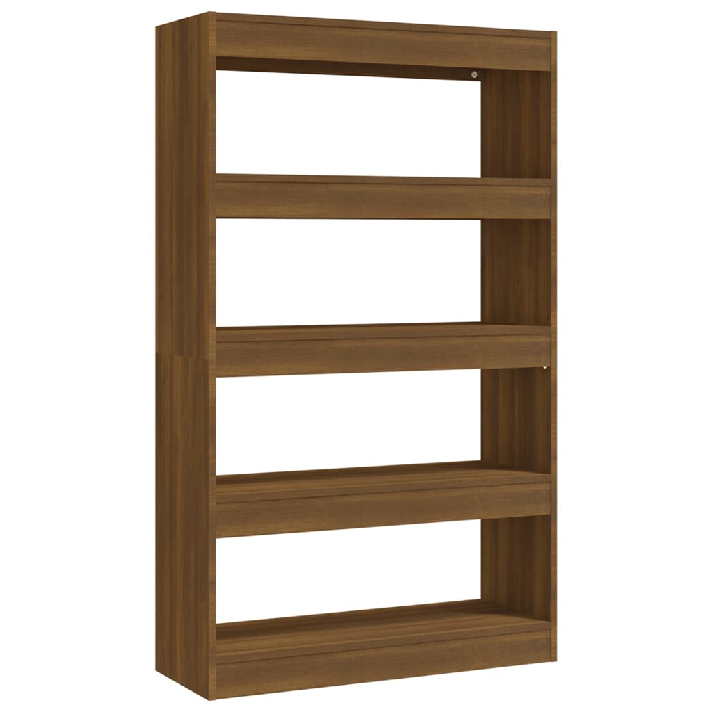 Bibliothèque/Séparateur de pièce Chêne marron Bois d'ingénierie - XIOS
