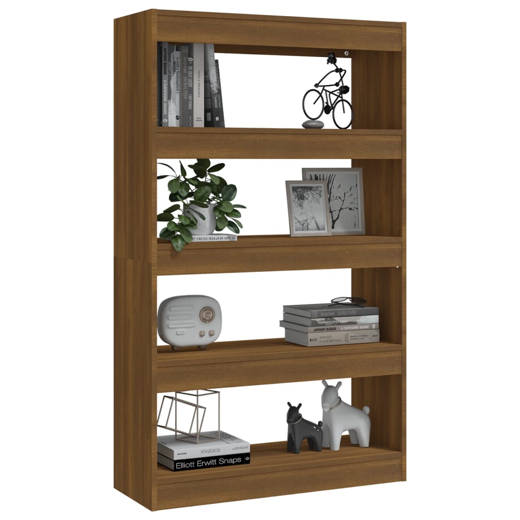 Bibliothèque/Séparateur de pièce Chêne marron Bois d'ingénierie - XIOS