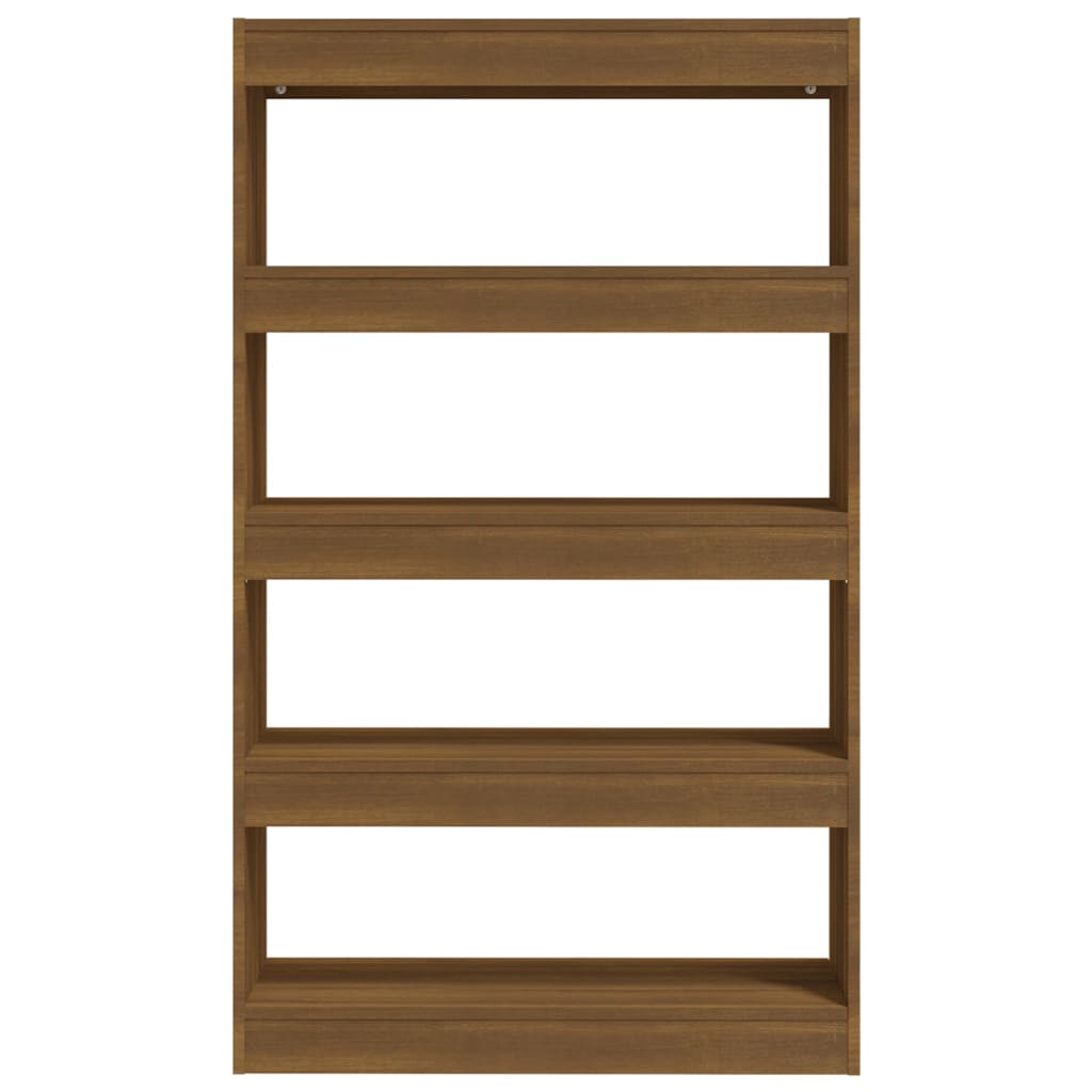 Bibliothèque/Séparateur de pièce Chêne marron Bois d'ingénierie - XIOS
