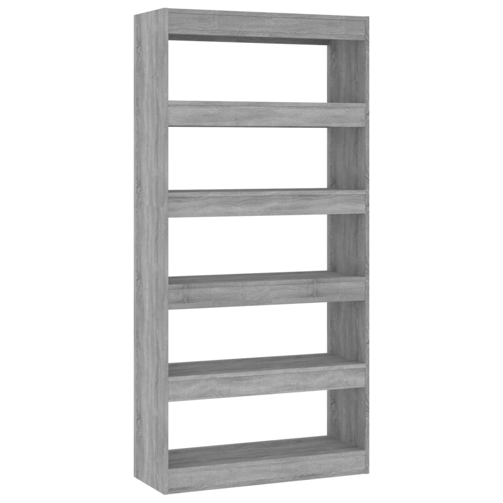 Bibliothèque/Séparateur de pièce Sonoma gris Bois d'ingénierie - XIOS