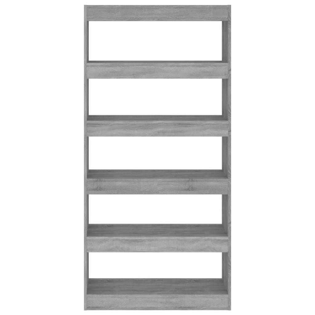 Bibliothèque/Séparateur de pièce Sonoma gris Bois d'ingénierie - XIOS