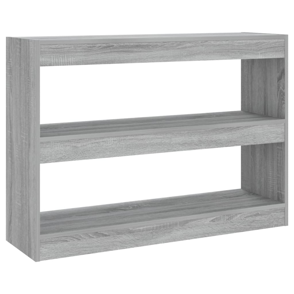 Bibliothèque/Séparateur de pièce sonoma gris 100x30x72 cm - XIOS