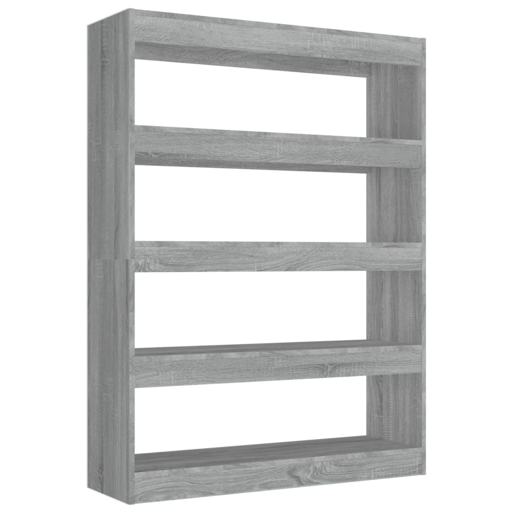Bibliothèque/Séparateur de pièce sonoma gris 100x30x135 cm - XIOS