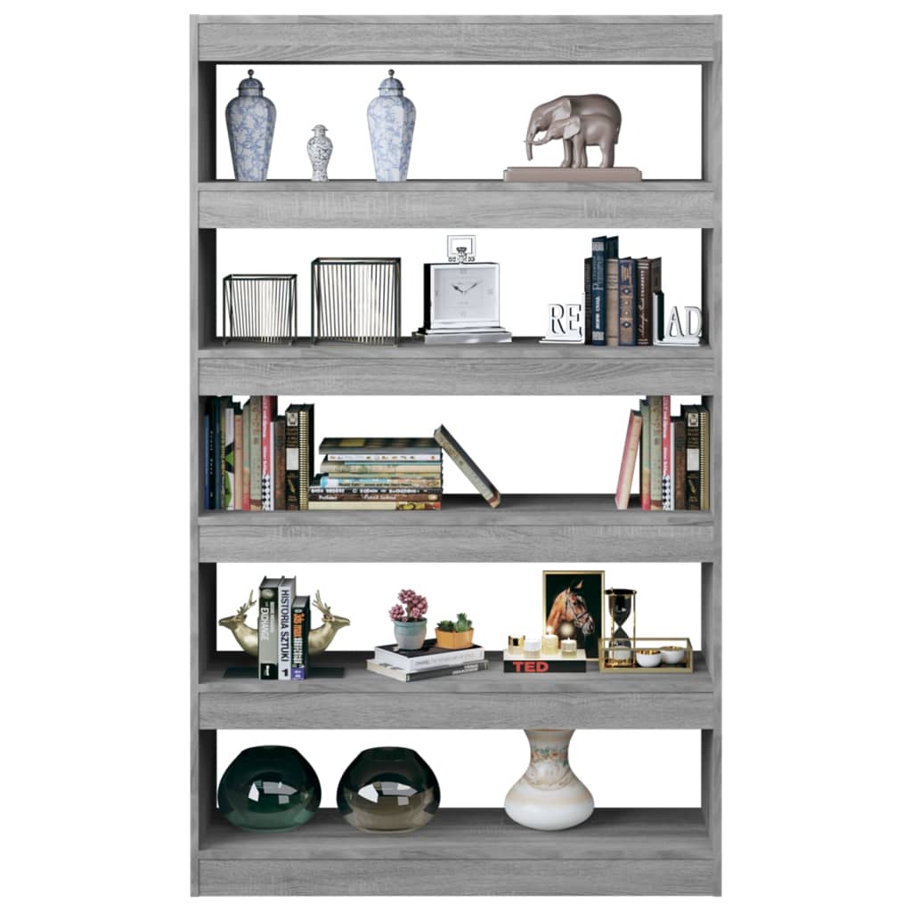Bibliothèque/Séparateur de pièce sonoma gris 100x30x166 cm - XIOS