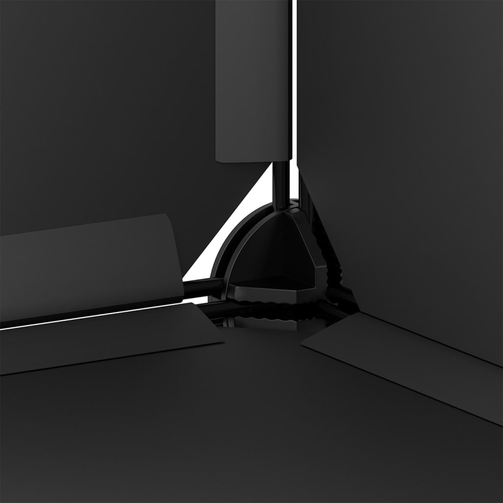Cubes de rangement 6 pcs Noir PP - XIOS
