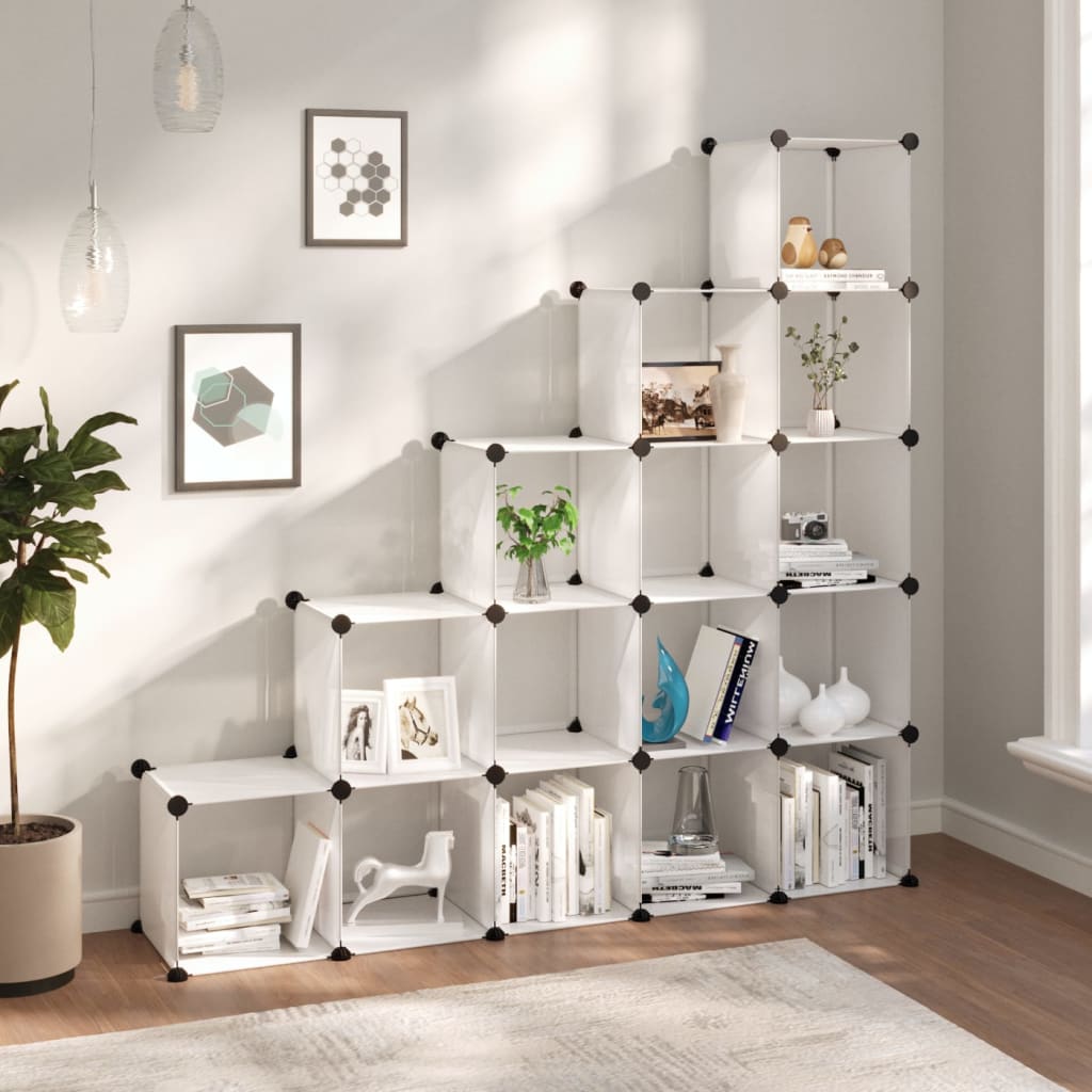 Cubes de rangement 15 pcs Transparent PP - XIOS