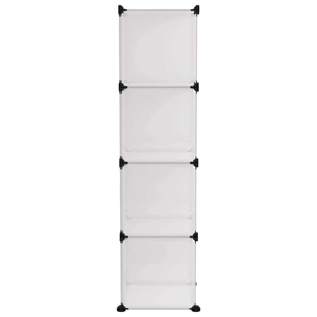 Cubes de rangement 12 pcs Transparent PP - XIOS