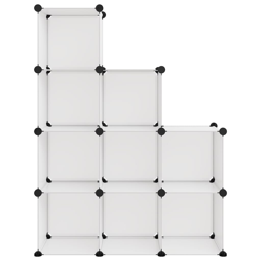 Cubes de rangement 9 pcs Transparent PP - XIOS