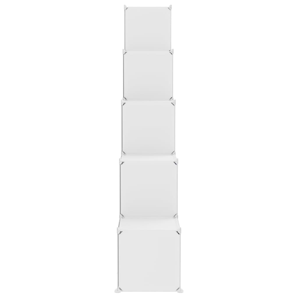 Armoire de rangement pour enfants avec 15 cubes Blanc PP - XIOS