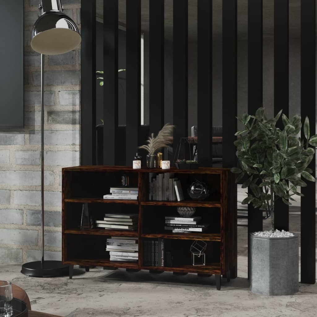Buffet Chêne fumé 103,5x35x70 cm Bois d'ingénierie - XIOS