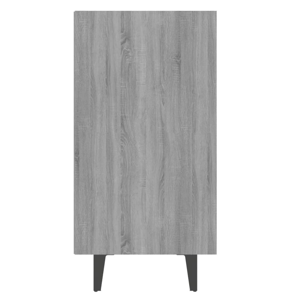 Buffet sonoma gris 103,5x35x70 cm bois d'ingénierie - XIOS