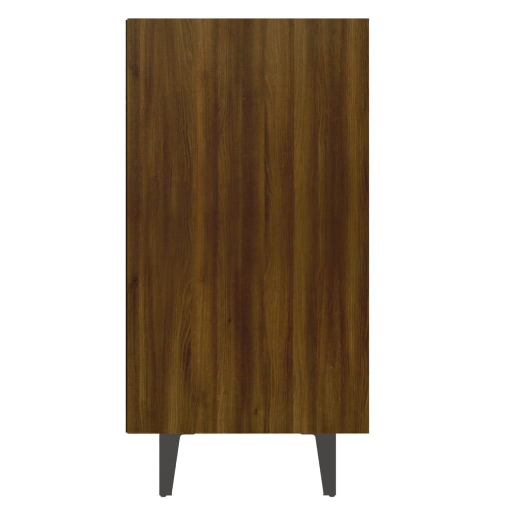 Buffet chêne marron 103,5x35x70 cm bois d'ingénierie - XIOS