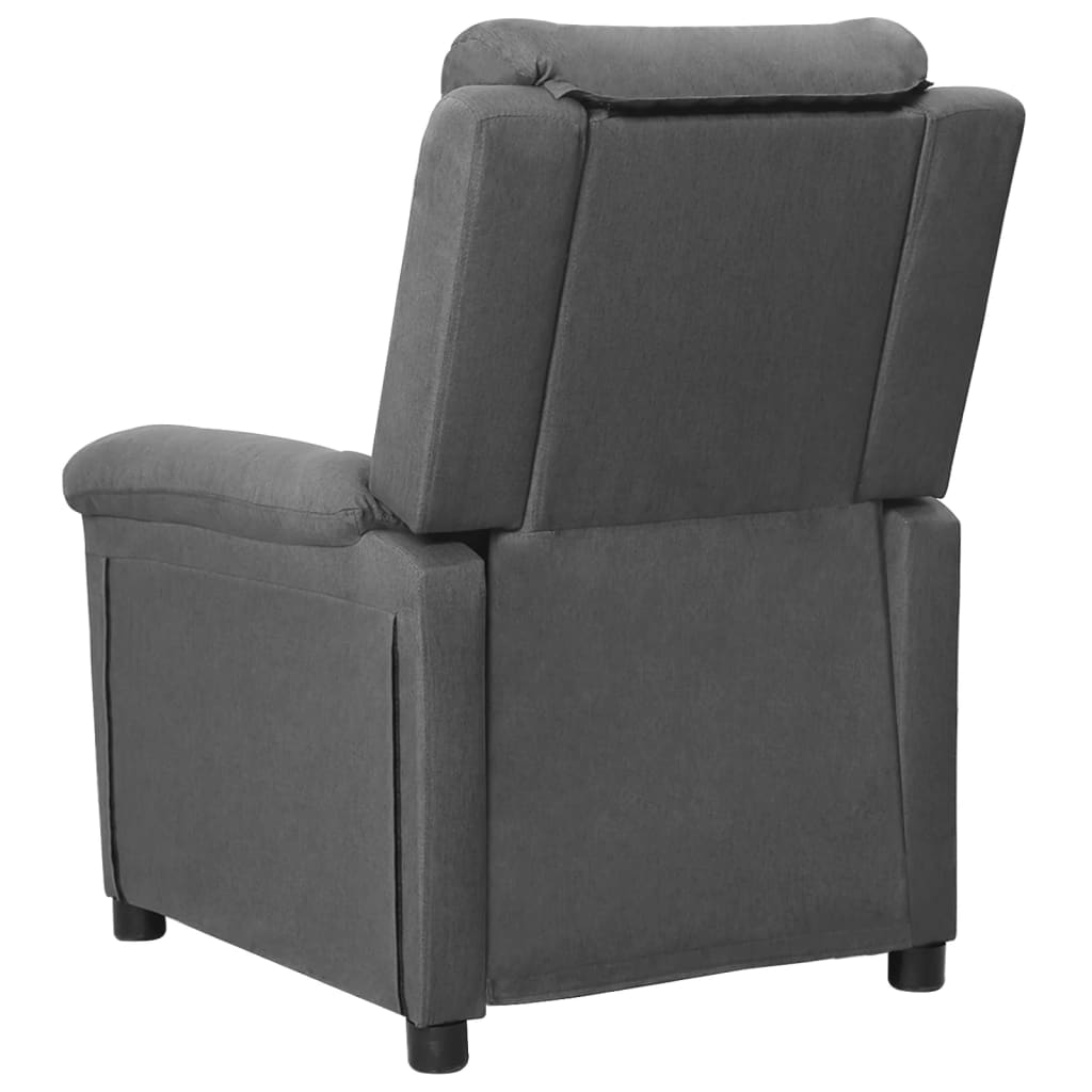 Fauteuil inclinable Gris clair Tissu - XIOS