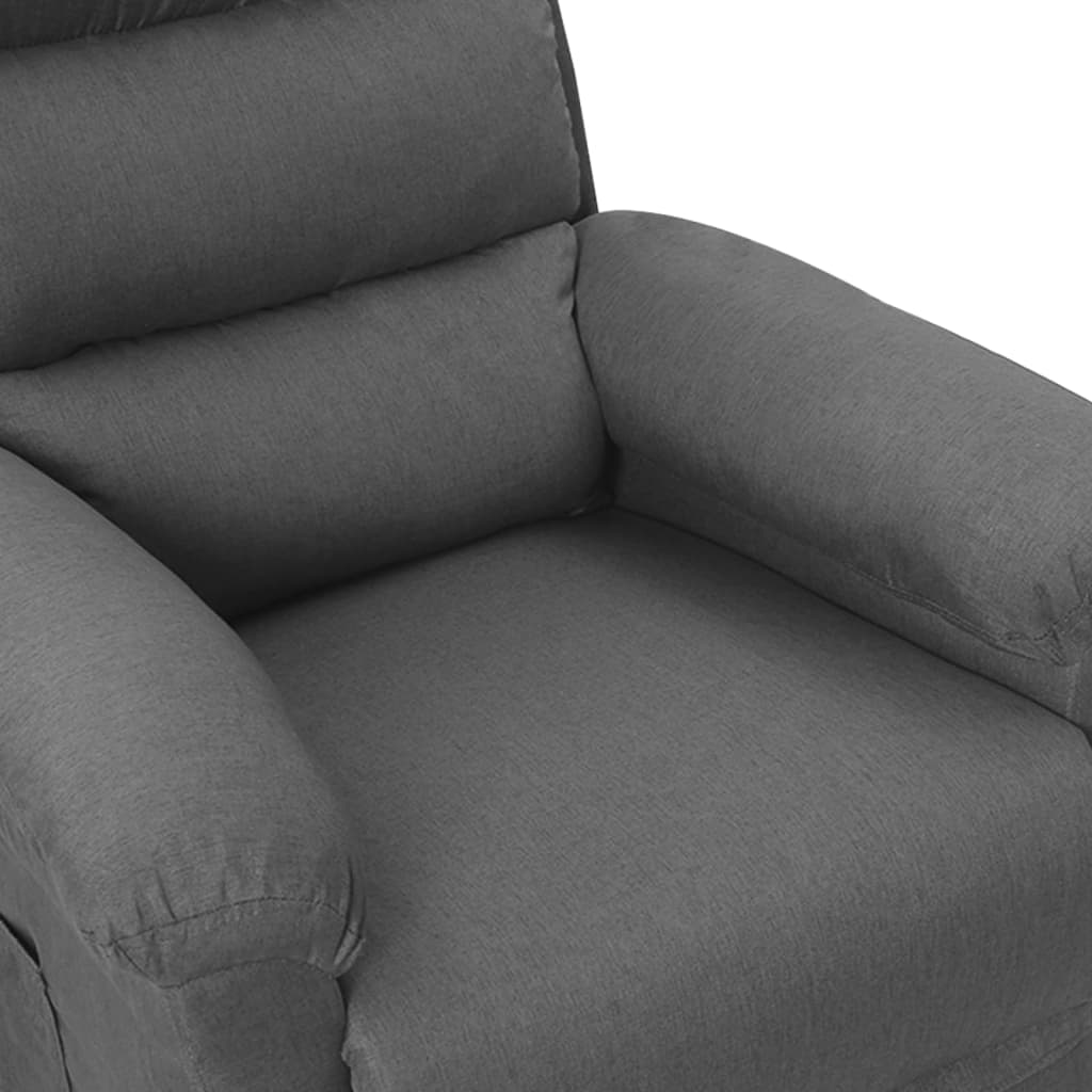 Fauteuil inclinable Gris clair Tissu - XIOS